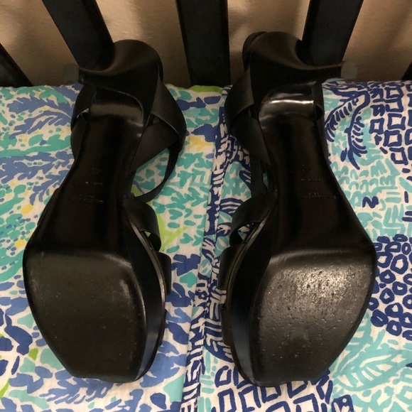 YSL Tribute Sandals - size 40 - 75mm (4”/mid heel) - Picture 6 of 9
